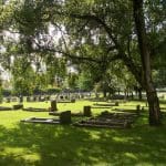 Belmont Cemetery Graveyard view